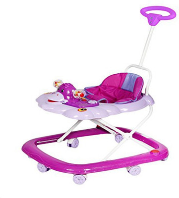 Continental Musical 3-in-1 Walker With Parent Rod(Purple)