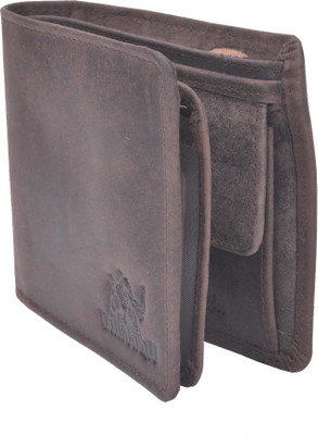 

Bull Kraft Men Brown Genuine Leather Wallet(7 Card Slots), Brown-05