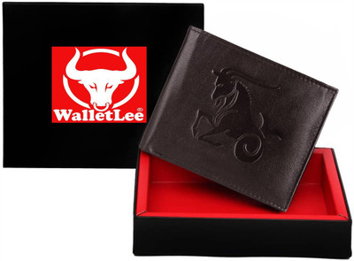 

WalletLee Men Brown Genuine Leather Wallet(1 Card Slot)