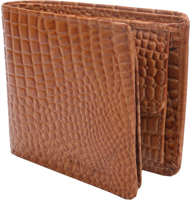 

Bull Kraft Men Tan Genuine Leather Wallet(6 Card Slots)