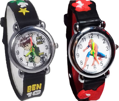 

Fashion Gateway Ben10 and Spiderman Kids Watch_FG21 (Also best for Birthday gift and return gift for kids) Watch - For Boys & Girls