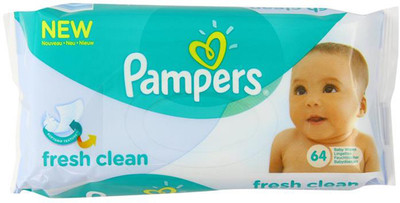 

Pampers Baby Wipes 64Pc - Fresh Clean (Imp)