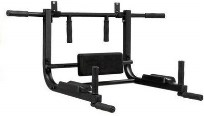 

IBS high Quality Steel Home Gym Pull up Bar, dips Bar, Push up Bar,Wall Ab Exerciser(Black)