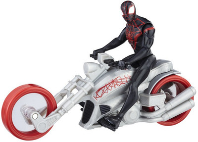 Marvel Spider-Man Kid Arachnid with Web Chopper(Multicolor)