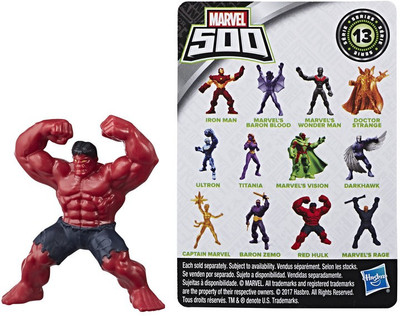 

MARVEL CLASSIC 500 Micro Figures Blind Bag Series 13(Multicolor)