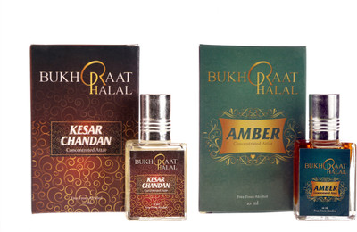 

RACKDACK Bukhraat Halal Oriental Treat Alcohol free Amber & Chandan Kesar Floral Attar(Musk Arabia)