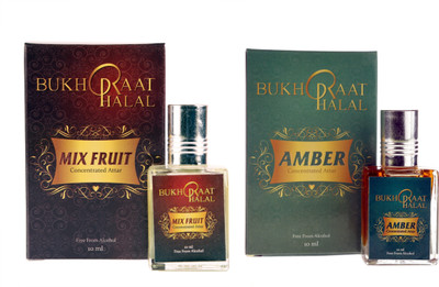 

RACKDACK Bukhraat Halal Oriental Treat Alcohol free Amber & Mix Fruit Floral Attar(Musk Arabia)