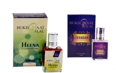 

RACKDACK Bukhraat Halal Oriental Treat Alcohol free Chandan & Heena Floral Attar(Musk Arabia)