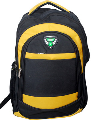 

Fancy L 2460 15 L Laptop Backpack(Yellow, Black)