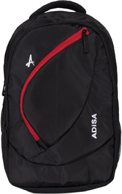 

ADISA BP004-BLA 31 L Laptop Backpack(Black)