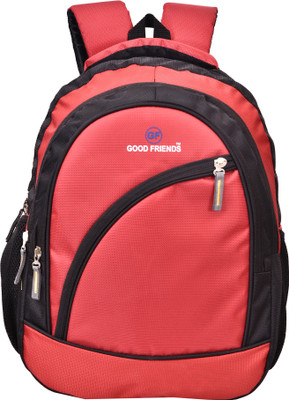 

Good Friends Large Compatible Laptop,College 25 L Laptop Backpack(Pink), Red