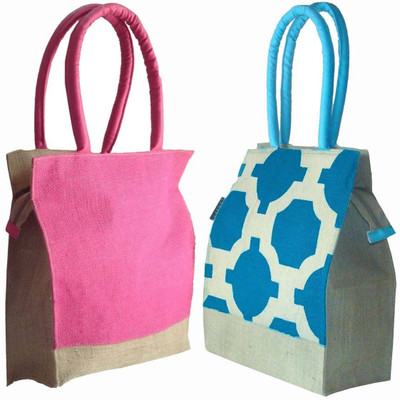 

Foonty f-4 Lunch Bag(Pink, Blue, 5)