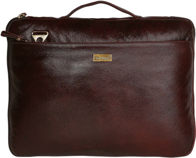 

SCHARF JAMES FRAIN - CASE OF BIRTH Genuine Leather Laptop Sleeve Messenger Bag(Brown, 5 L)