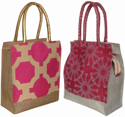

Foonty f-2 Lunch Bag(Pink, Maroon, 5)