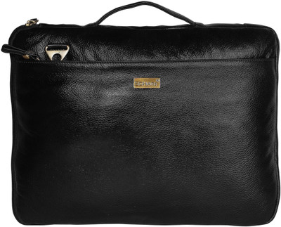 

SCHARF JAMES FRAIN - CASE OF BIRTH Genuine Leather Laptop Sleeve Messenger Bag(Black, 5 L)