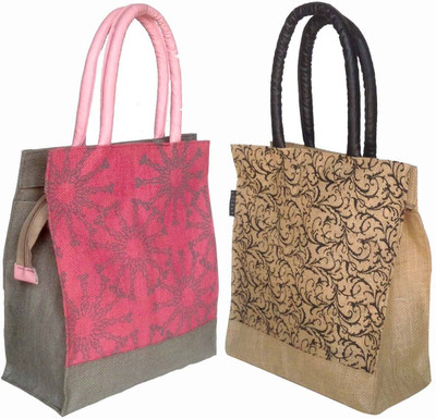 

Foonty f-5 Lunch Bag(Pink, Beige, 5)