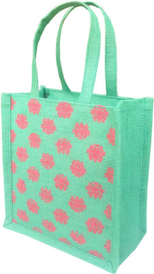 

Urban Jhola (UJ-11) jute Lunch Bag(Green, 3 L)