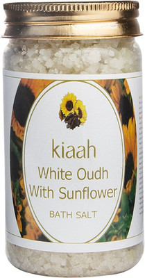 

KIAAH White Oudh & Sunflower Pure & Natural Bath Salt(200 g)