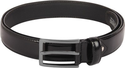 

Blackberrys Men Formal Black Genuine Leather Belt