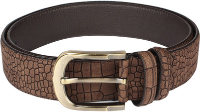 

Egoss Men Casual Brown Genuine Leather Belt
