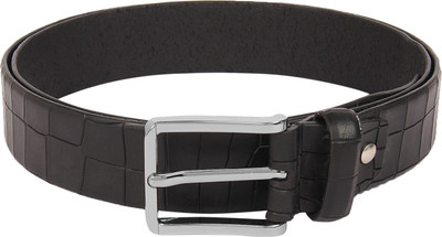 Blackberrys Men Formal Black Genuine Leather Belt