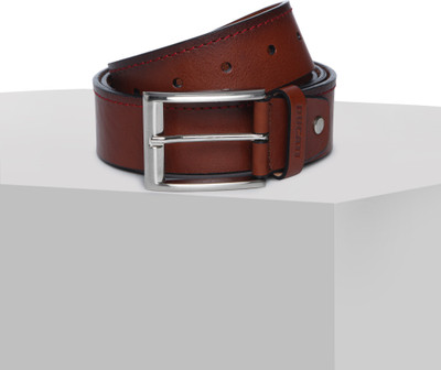 

Ducati Men Casual Tan Genuine Leather Belt