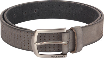 

Blackberrys Men Formal Grey Genuine Leather Belt, Blackberrys Men Casual Grey Genuine Leather Belt