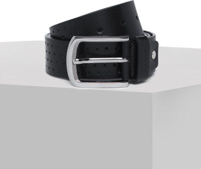 

Ducati Men Casual Black Genuine Leather Belt