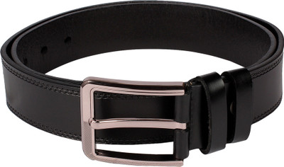 

Egoss Men Formal Black Genuine Leather Belt