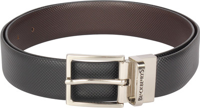 

Blackberrys Men Formal Brown Genuine Leather Belt, Black brown
