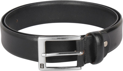 

Blackberrys Men Formal Black Genuine Leather Belt