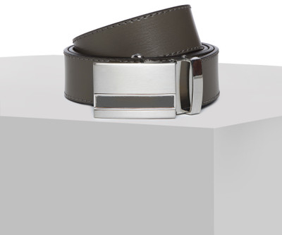 

Ducati Men Casual Black, Grey Genuine Leather Belt