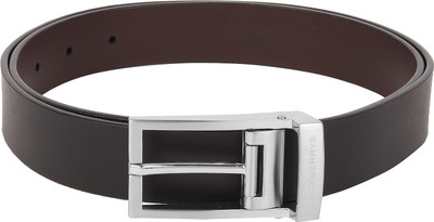 

Blackberrys Men Formal Brown Genuine Leather Belt, Black brown, Blackberrys Men Formal Black Genuine Leather Belt, Black brown