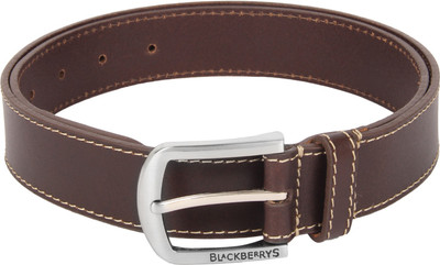 

Blackberrys Men Formal Brown Genuine Leather Belt