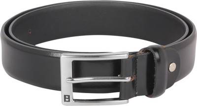 

Blackberrys Men Formal Black Genuine Leather Belt
