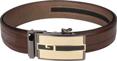 

Egoss Men Casual Brown Genuine Leather Reversible Belt