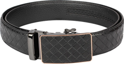 

Egoss Men Casual Black Genuine Leather Reversible Belt
