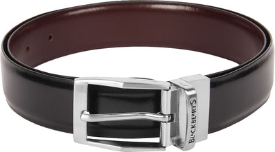 

Blackberrys Men Formal Black Genuine Leather Belt