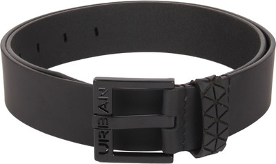 

Blackberrys Men Formal Black Genuine Leather Belt