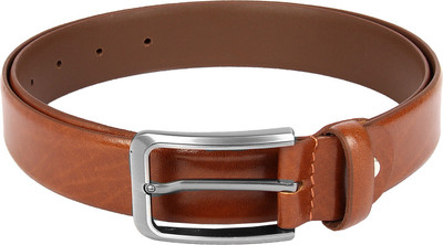 

Blackberrys Men Formal Tan Genuine Leather Belt