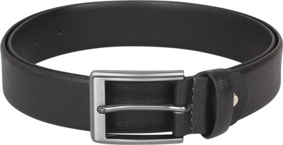 

Blackberrys Men Formal Black Genuine Leather Belt