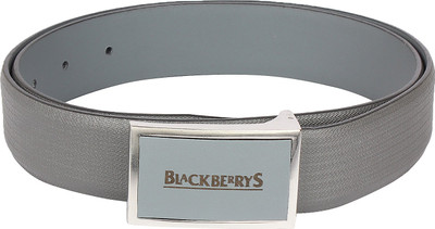 

Blackberrys Men Formal Grey Genuine Leather Belt, Charcoal grey, Blackberrys Men Party Grey Genuine Leather Reversible Belt, Charcoal grey