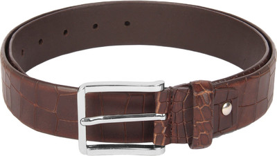 

Blackberrys Men Casual Brown Genuine Leather Belt