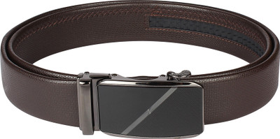 

Egoss Men Casual Brown Genuine Leather Reversible Belt