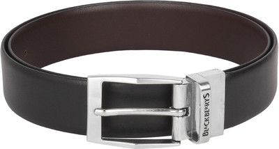 

Blackberrys Men Formal Brown Genuine Leather Belt, Black brown