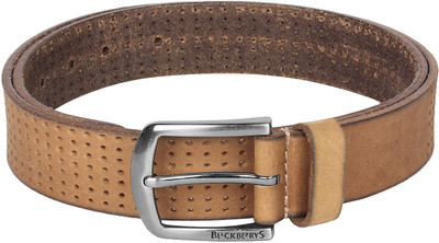 

Blackberrys Men Formal Beige Genuine Leather Belt, Blackberrys Men Casual Beige Genuine Leather Belt