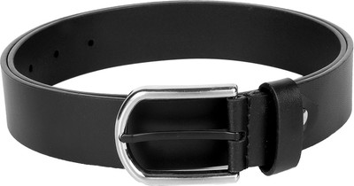 

Blackberrys Men Formal Black Genuine Leather Belt
