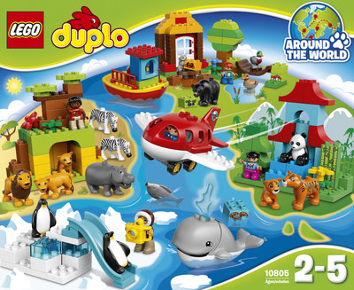 

Lego Around the World (163 Pcs)(Multicolor)