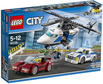 

Lego City Police High-speed Chase (294 Pcs)(Multicolor)