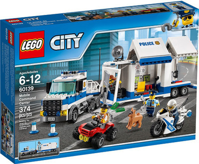

Lego City Police Mobile Command Center (374 Pcs)(Multicolor)